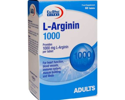 قرص ال آرژنین 1000 میلی گرم یوروویتال 60 عدد