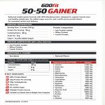 گینر 50-50 با طعم موز وزن 1000 گرم - تصویر 2