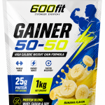 گینر 50-50 با طعم موز وزن 1000 گرم