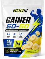 گینر 50-50 با طعم موز وزن 1000 گرم