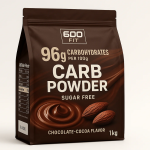 مکمل کربوهیدرات carbo وزن 1000 گرم با طعم کاکائو