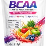 پودر  BCAA خالص بدون کربوهیدرات 500 گرمی با طعم توتی فروتی
