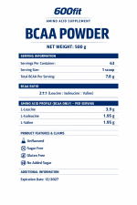BCAA 500 گرمی بدون با طعم energy drink - تصویر 2