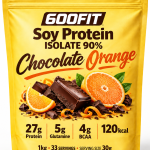 پروتئین ایزوله سویا 600Fit – طعم شکلات پرتقال (Chocolate Orange) یک کیلویی