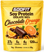 پروتئین ایزوله سویا 600Fit – طعم شکلات پرتقال (Chocolate Orange) یک کیلویی