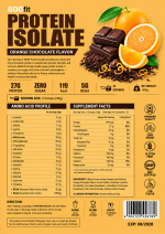 پروتئین ایزوله سویا 600Fit – طعم شکلات پرتقال (Chocolate Orange) یک کیلویی - تصویر 2
